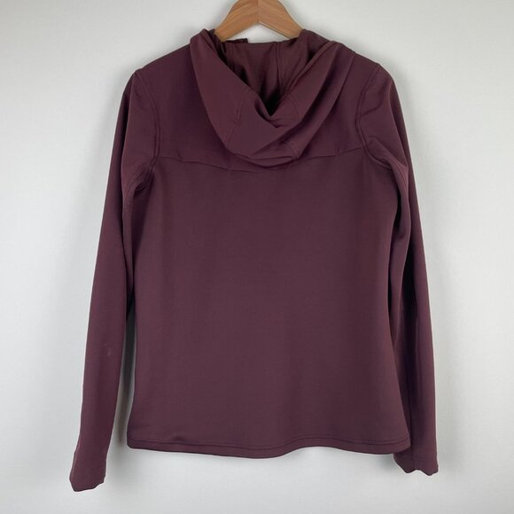 CLUB RIDE Womens Lightwgt. Zip Front Cycling / Biking Maroon Jacket Small - Picture 6 of 6